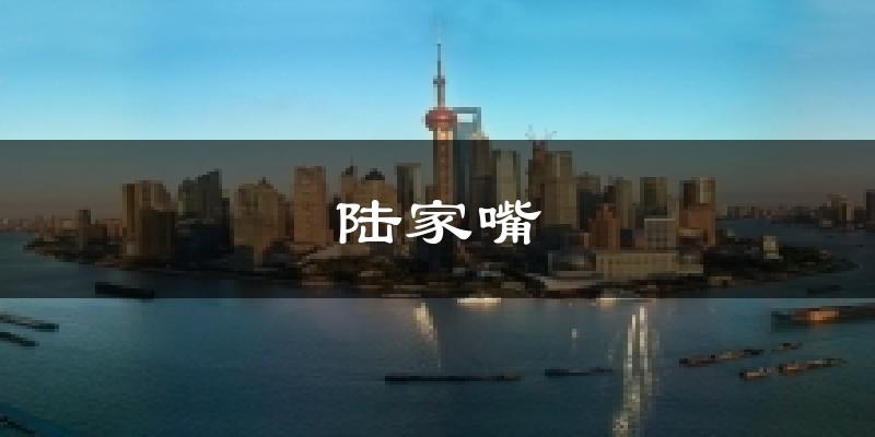 陆家嘴今日天气