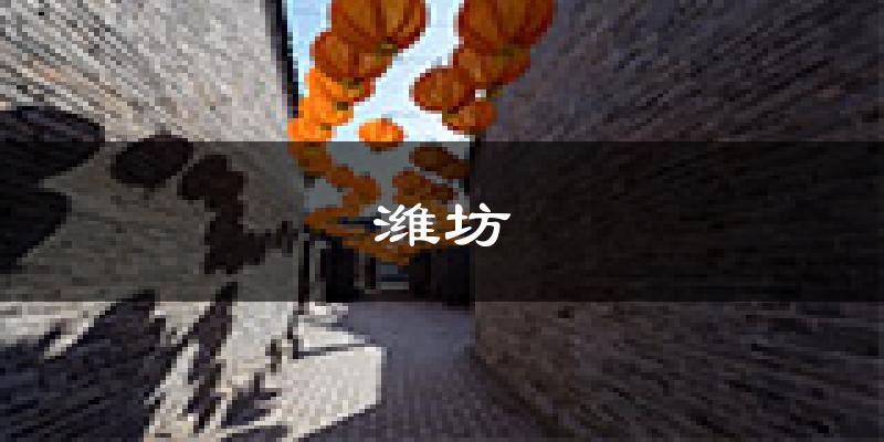 潍坊天气预报未来一周