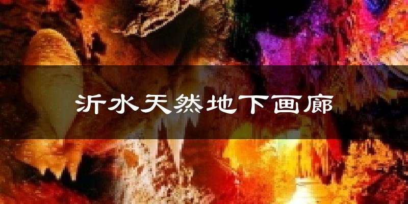 沂水天然地下画廊今日天气