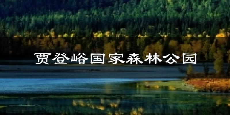 贾登峪国家森林公园今日天气