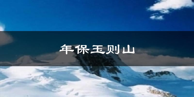 年保玉则山今日天气