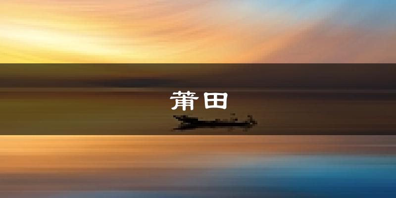 莆田天气预报未来一周
