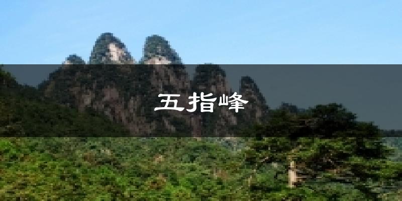 五指峰气温