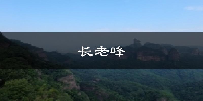 长老峰今日天气