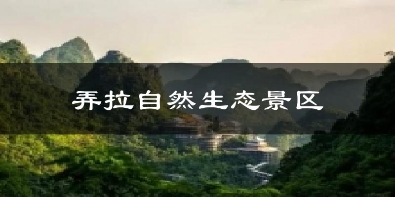 弄拉自然生态景区今日天气