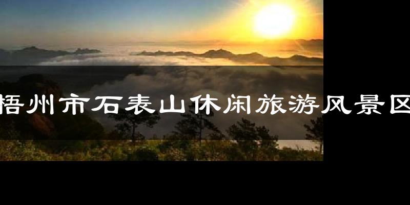梧州市石表山休闲旅游风景区气温