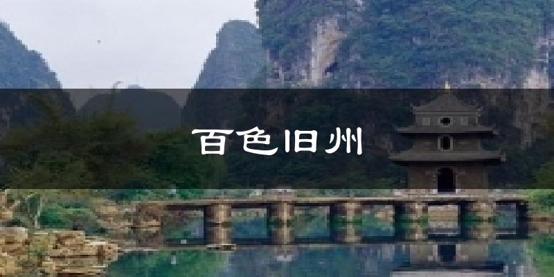 百色旧州今日天气
